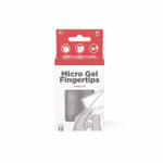 LEE Micro-Gel Fingertips, Size 12, Large, Clear, 12/Pack View Product Image