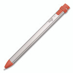 Logitech Crayon, for iPad, Silver/Orange View Product Image