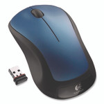Logitech M310 Wireless Mouse, 2.4 GHz Frequency/30 ft Wireless Range, Left/Right Hand Use, Peacock Blue View Product Image