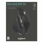 Logitech MX Master 3S for Business Wireless Mouse, 33 ft Wireless Range, Right, Black View Product Image