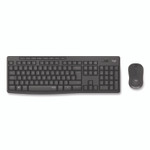 Logitech MK295 Silent Wireless Combo, 2.4 GHz Frequency/33 ft Wireless Range, Graphite View Product Image