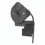 Logitech Brio 300 HD Webcam, 1920 pixels x 1080 pixels, 2 Mpixels, Graphite View Product Image