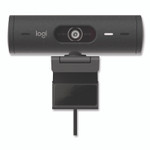 Logitech Brio 505 Plug and Play Webcam, 1920 pixels x 1080 pixels, 4 Mpixels, Graphite View Product Image