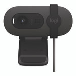 Logitech Brio 105 Business Webcam, 1920 pixels x 1080 pixels, 2 Mpixels, Black View Product Image