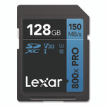 Lexar High-Performance PRO BLUE Series SDXC Memory Card, UHS-I V30 U1 Class 10, 128 GB View Product Image