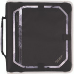 Five Star Zipper Binder, 3 Rings, 2" Capacity, 11 x 8.5, Black/Gray Accents View Product Image