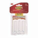 Command Wire-Backed Picture Hanging Hooks, Plastic, White, Supports 5 lbs, 3/Pack View Product Image
