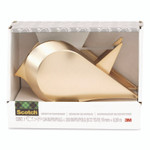 Scotch Bird Desktop Tape Dispenser, 1" Core, Metallic Gold View Product Image
