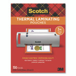 Scotch Laminating Pouches, 3 mil, 8.9" x 11.4", Clear, 150/Pack View Product Image