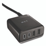 NXT Technologies 4-Port USB Charger, Black View Product Image