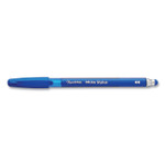 Paper Mate InkJoy 100 Ballpoint Pen/Stylus, Stick, Medium 1 mm, Blue Ink, Blue Barrel, 12/Pack View Product Image
