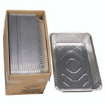 Pactiv Evergreen Aluminum Steam Table Pan, Heavy Duty Deep Full-Size, 3.37" Deep, 19.6 x 11.6, 40/Carton Product Image