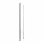 Pactiv Evergreen Giant Paper-Wrapped Straw, 10.25", Translucent, 1,800/Carton Product Image