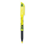 Pilot FriXion Light Erasable Highlighter, Yellow Ink, Chisel Tip, Yellow/Black Barrel, Dozen View Product Image