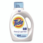 Tide Free and Gentle Liquid Laundry Detergent, 64 Loads, 84 oz Bottle View Product Image