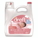 Dreft Ultra Laundry Detergent, Stage 1: Newborn, 150 oz Plastic Bottle with Dispensing Top Product Image