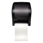 San Jamar Tear-N-Dry Essence Automatic Dispenser, Classic, 11.75 x 9.13 x 14.44, Black Pearl (SJMT8000TBK) View Product Image