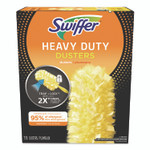 Swiffer Heavy Duty Dusters Refill, Trap + Lock Fiber, Yellow, 11/Box Product Image