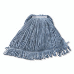 Rubbermaid Commercial Super Stitch Blend Mop, Cotton/Synthetic, Blue Product Image