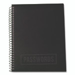 RE-Focus The Creative Office Small/Mini Password Log Book, User-Name/Password Format, Black Cover, (60) 7 x 5.5 Sheets View Product Image