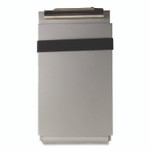 Saunders Recycled Aluminum Citation Holder Clipboard, 1/2" Clip Capacity, Holds 6 x 11 Sheets, Silver View Product Image
