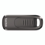 SanDisk Ultra Slider USB 3.2 Type C Flash Drive, 64 GB, Black View Product Image