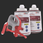 SC Johnson Professional TruFill Starter Pack, Fresh Scent, Two 2 L Cartridges, One Dispenser Head Product Image
