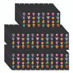 TPG Creations Zen Strips, Sandy Cuties, Purple/Multicolor, 80/Carton View Product Image