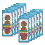 TPG Creations Silicone Zen Dots, Multicolor, 3/Pack, 24 Packs/Carton View Product Image