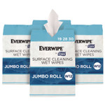 Tork Surface Cleaning Wet Wipe, 1-Ply, 6 x 6, Lemon, White, 900 Sheets, 4/Carton Product Image