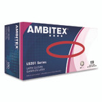 AMBITEX L5201 Series Powder-Free Latex Gloves, 4 mil, Small, Cream, 100/Box Product Image