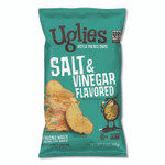 Uglies Kettle Potato Chips, Salt and Vinegar, 2 oz Bags, 24/Carton View Product Image