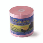 Zip Notes Dispenser Refill Roll, Unruled, 150 ft x 3", Pink View Product Image