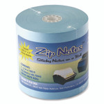 Zip Notes Dispenser Refill Roll, Unruled, 150 ft x 3", Blue View Product Image