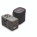 Verbatim UTA-06 Gan III Universal Travel Adapter, (2) USB-A/(2) USB-C/Quick Charge 4+ View Product Image