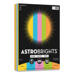 Astrobrights Color Paper - "Radiant" Assortment, 24 lb Bond Weight, 8.5 x 11, Assorted Radiant Colors, 300/Pack Product Image