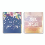 Carolina Pad Silver Lining Five-Subject Spiral Notebook, Medium/College Rule, Randomly Assorted Cover Color/Design, (150) 11 x 9 Sheets View Product Image
