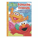 Bendon Sesame Street Favorite Friends Jumbo Coloring and Activity Book, 10.75 x 7.75, 64 Pages View Product Image