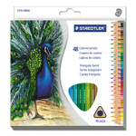 Staedtler Triangular Colored Pencil Set, 2.9 mm, H (#3), Assorted Lead/Barrel Colors, 48/Pack View Product Image