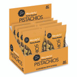Wonderful No Shells Honey Roasted Pistachios, 2.25 oz Bags, 8/Box Product Image