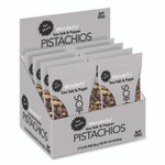 Wonderful No Shells Sea Salt and Pepper Pistachios, 2.25 oz Pack, 8/Box View Product Image