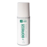 BIOFREEZE Fast Acting Menthol Pain Relief Topical Analgesic, Colorless Liquid, 3 oz Roll-On Applicator View Product Image