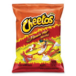 Cheetos Crunchy Cheese Flavored Snacks, Flamin' Hot, 2 oz Bag, 64/Carton View Product Image
