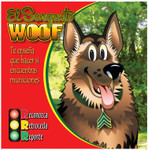 COLORING BOOK, SGT. WOOF, 8.25"X8.5", SPANISH View Product Image