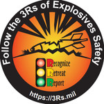 STICKERS, EXPLODING BOMB, 3" ROUND, ENG View Product Image