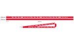 LANYARD 3R LOGO RED LANYARD WHITE LETTERING View Product Image