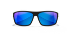  Wiley-X Matte Black Frame with CAPTIVATE™ Polarized Blue Mirror Lenses View Product Image