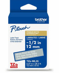 Brother CARTRIDGE,TAPE,MATTE,1/2" White Ink on Grey Tape View Product Image