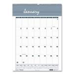 7510016935101, SKILCRAFT 12-Month Wall Calendar, 12 x 17, White/Blue/Gray Sheets, 12-Month (Jan to Dec): 2026 Product Image