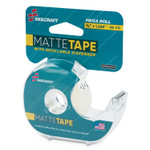 7520015167575 Skilcraft Tape With Dispenser, 1" Core, 0.75" X 36 Yds, Matte Clear (NSN5167575) Product Image 